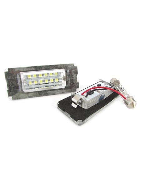 Kit Luci Targa Led Mini Cooper R52 R55 R56 R57 R58 R59 Bianco Canbus No Errore
