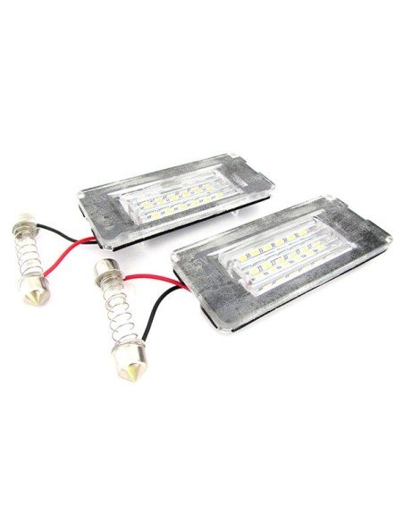 Kit Luci Targa Led Mini Cooper R52 R55 R56 R57 R58 R59 Bianco Canbus No Errore