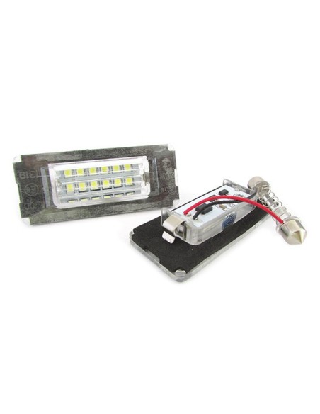 Kit Luci Targa Led Mini Cooper R52 R55 R56 R57 R58 R59 Bianco Canbus No Errore