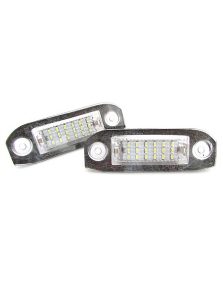 Kit Luci Targa Led Volvo S80 XC90 S40 V60 XC60 S60 C70 XC70 V70 V50 Bianco Freddo Lunare
