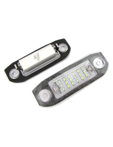 Kit Luci Targa Led Volvo S80 XC90 S40 V60 XC60 S60 C70 XC70 V70 V50 Bianco Freddo Lunare