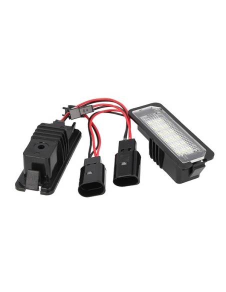 Kit Luci Targa Led VW Golf 4 Golf 5 Golf 6 Golf 7 EOS 06 Lupo New Beetle 06 Passat CC 2009 Polo 2000 Phaeton 2002 Porsche Macan 