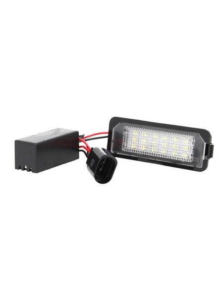 Kit Luci Targa Led VW Golf 4 Golf 5 Golf 6 Golf 7 EOS 06 Lupo New Beetle 06 Passat CC 2009 Polo 2000 Phaeton 2002 Porsche Macan 