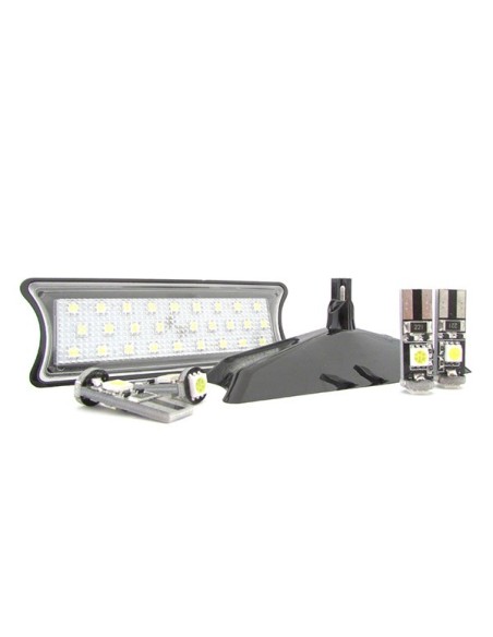 Kit Plafoniera Luci Led Di Cortesia Lettura BMW E60 E65 E87 Bianco 4 Lampade Led T10 Canbus Incluso