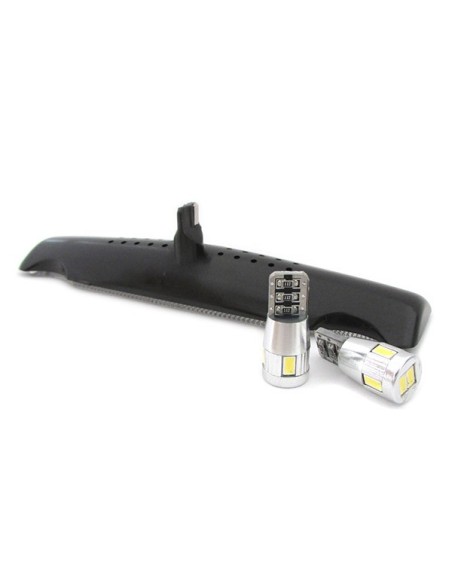 Kit Plafoniera Luci Led Di Cortesia Lettura Posteriore BMW X3 F01 F02 F03 F04 F10 F25 T10 W5W Canbus Incluso