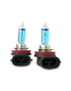 Lampada H11 12V 55W PGJ19-2 Con Effetto XENON Bianco 2