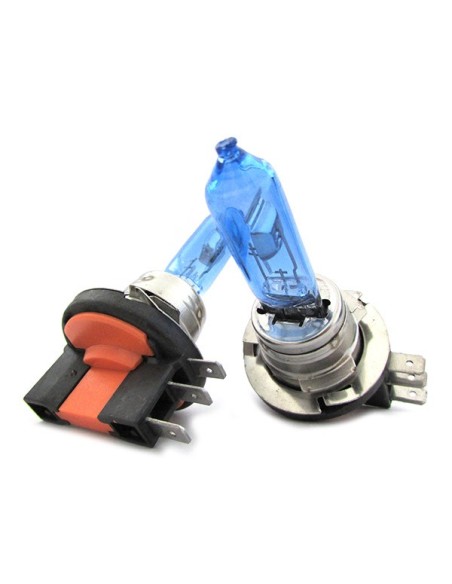 Lampada H15 12V 55/15W Con Effetto Xenon Bianco 5000K PGJ23t-1 Luci Diurne Golf 6 VI