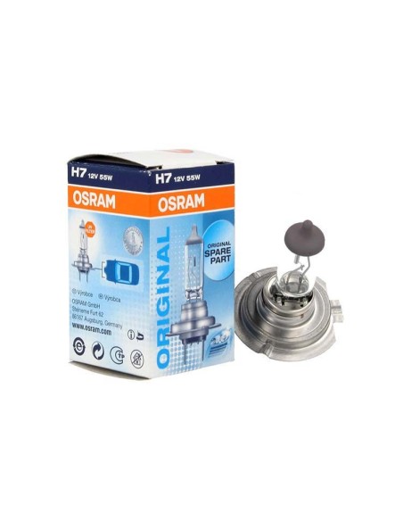 Lampada H7 12V 55W PX26d Osram Originale UV Filter 64210 Per Auto Moto Made In Germany
