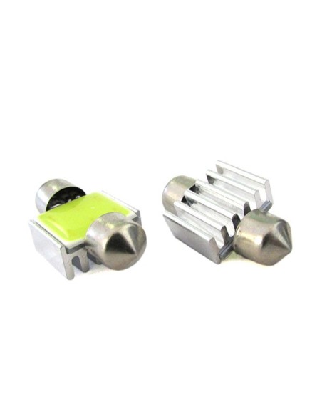 Lampada Led COB Siluro Canbus T11 C5W 31mm 4,5W DC12V Bianco Super Luminoso