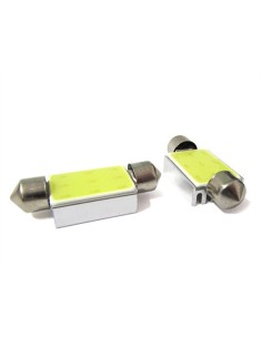 Lampada Led COB Siluro Canbus T11 C5W 36mm 4,5W DC12V Bianco Super Luminoso
