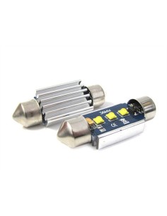 Lampada Led Siluro Canbus Pro 36mm 3 Smd Cree 3W No Errore 12V No Polarita Super Luminoso