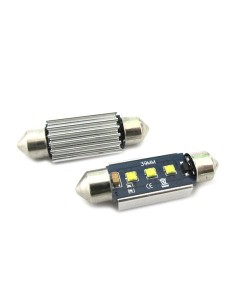 Lampada Led Siluro Canbus Pro 39mm 3 Smd Cree 3W No Errore 12V No Polarita Super Luminoso 2
