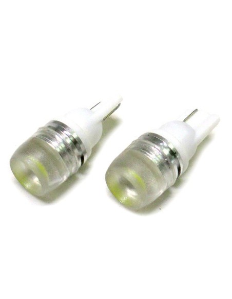Lampada Led T10 W5W 1 Smd da 1W Bianco Luci Posizione 12V 360 Gradi