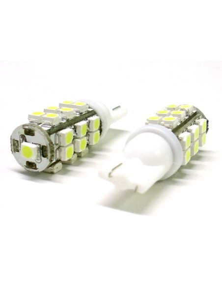 Lampada Led T10 W5W 25 Smd Bianco Luci Posizione 12V