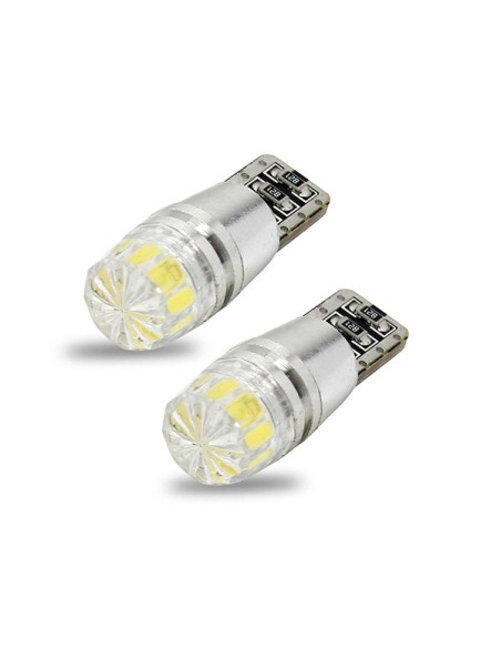 Lampada Led T10 W5W Canbus Pro 12V 3W Chip Cree XBD No Errore Luci Posizione 120 Gradi Bianco