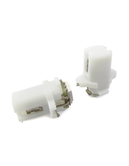 Lampada Led T5 B8.3D B8,3D Bianco Ghiaccio Luci Cruscotto e Strumentazione 12V