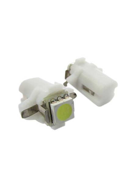 Lampada Led T5 B8.3D B8,3D Bianco Ghiaccio Luci Cruscotto e Strumentazione 12V