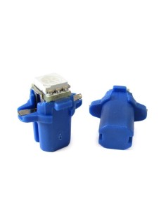 Lampada Led T5 B8.3D B8,3D Colore Blu Blue Luci Cruscotto e Strumentazione 12V 2