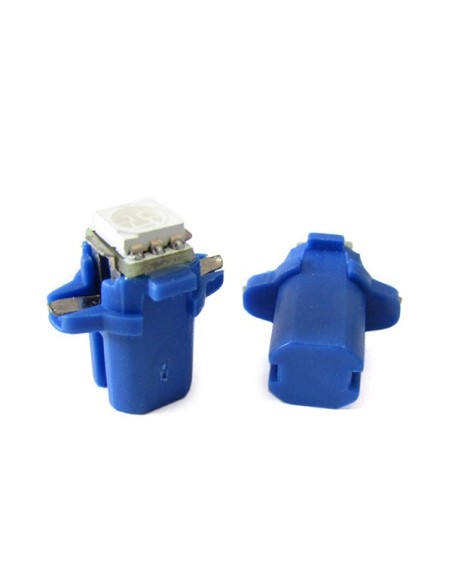 Lampada Led T5 B8.3D B8,3D Colore Blu Blue Luci Cruscotto e Strumentazione 12V