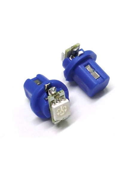 Lampada Led T5 B8.5D B8,5D Blue Luci Cruscotto e Strumentazione 12V