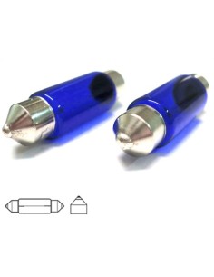 Lampada T11 C5W 36mm SV8.5 12V 5W Siluro Con Effetto Xenon Bianco