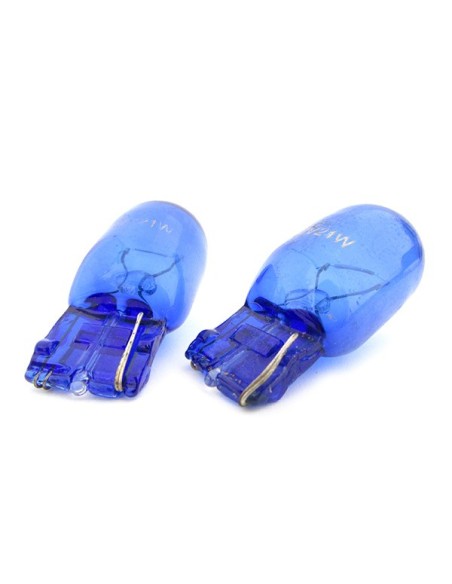 Lampada T20 W21W 12V 21W Effetto Xenon Bianco Mono Filamento Luci Frecce Stop
