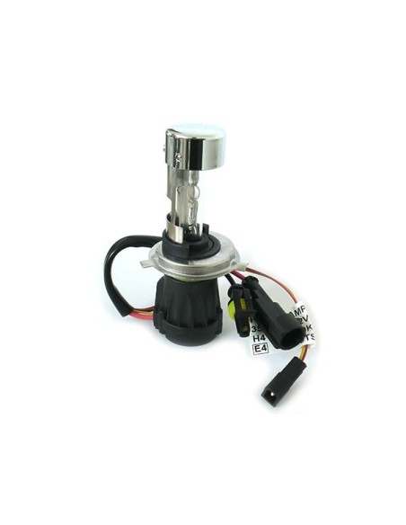 Lampada Xenon H4 H/L bixenon 8000K (Solo Lampada) Nuovo Modello Piu Potente