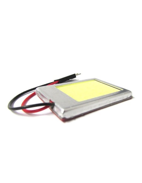 Pannello Lampada Led COB 24 Chip 12V 4,8W 38X27mm Siluro T11 Regolabile T10 W5W BA9S T4W