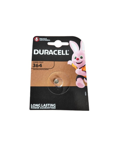 Pila Batteria A Bottone Duracell Silver Oxide 364 D364 SR6215W 280-34 SR60 1,5V Per Orologi Calcolatrice