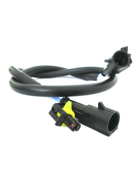 Prolunga Spinotti Hid Xenon Lampada Centralina Attacco AMP Filo Da 60cm Per Moto Auto