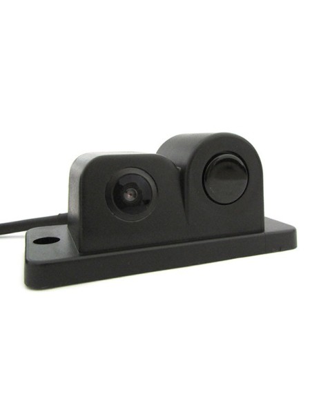 Video Parking Sensor 2 In 1 Telecamera Portatarga Con Sensore Parcheggio e Cicalino Incorporato