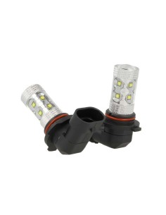Lampada Led HB4 9006 P20d 50W 12V 24V Per Fendinebbia Super Potente e Bianco Xenon 10 Smd Cree Da 5W