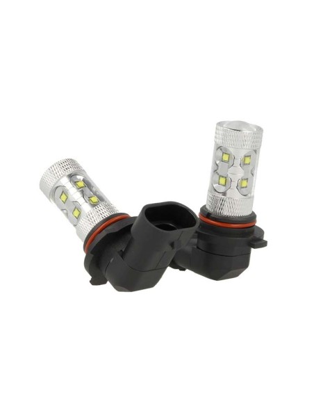 Lampada Led HB4 9006 P20d 50W 12V 24V Per Fendinebbia Super Potente e Bianco Xenon 10 Smd Cree Da 5W