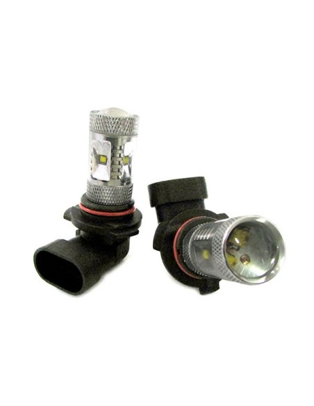 Lampada Led HB4 9006 P20d 50W 12V 24V Per Fendinebbia Super Potente e Bianco Xenon 10 Smd Cree Da 5W