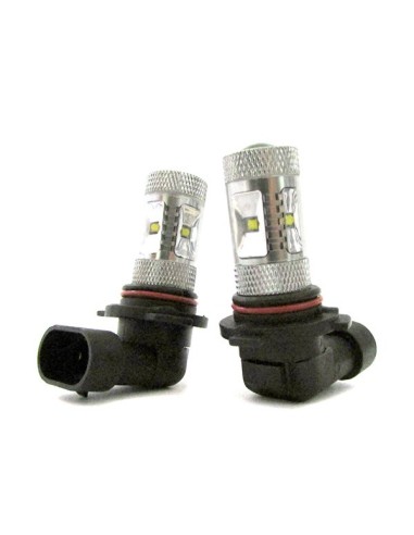Lampada Led HB4 9006 P20d 50W 12V 24V Per Fendinebbia Super Potente e Bianco Xenon 10 Smd Cree Da 5W