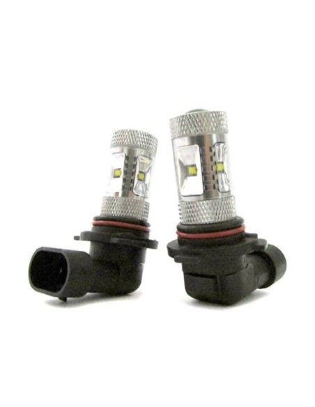 Lampada Led HB4 9006 P20d 50W 12V 24V Per Fendinebbia Super Potente e Bianco Xenon 10 Smd Cree Da 5W
