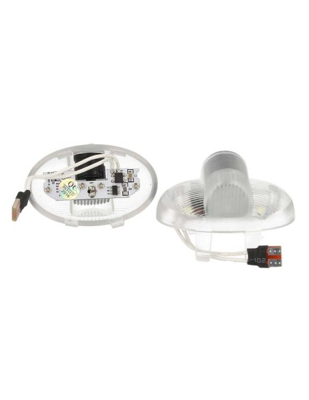 Kit Luci Led Logo Proiettori Auto Portiere Mazda 8 Senza Modifica Plug &amp Play