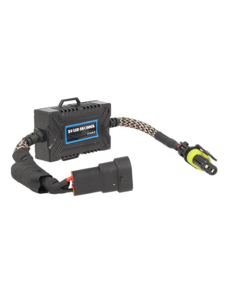 Led Digital Warning Canceller 9005 9006 H10 HIR2 20W 12V Filtro Resistenza