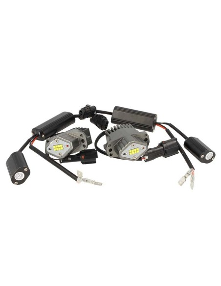 Kit Led Angel Eyes 80W Per BMW E90 E91 8 Smd Cree XB-D