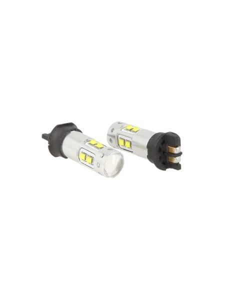 Lampada Led PW24W PWY24W 50W 12V Luci Diurne DRLs No Polarit&agrave