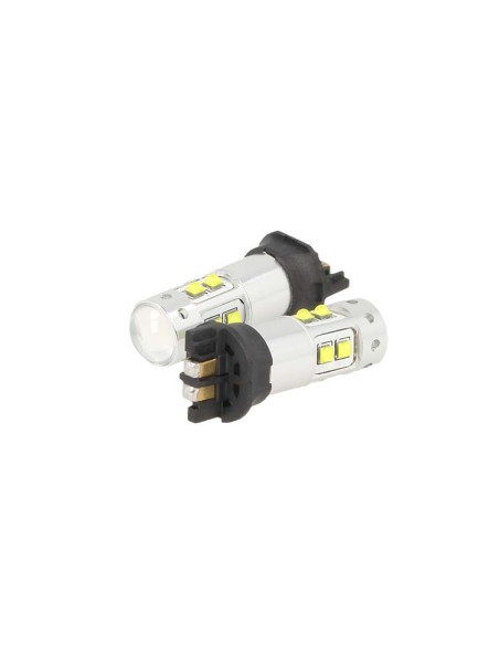 Lampada Led PW24W PWY24W 50W 12V Luci Diurne DRLs No Polarit&agrave