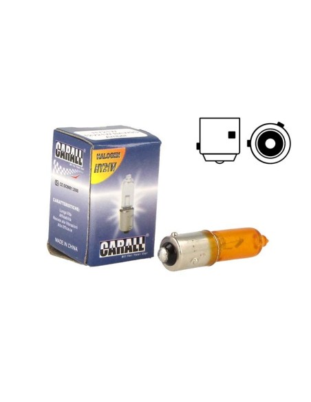 Lampada Alogena Micro Auto H21 BAW9s HY21W 12V 21W Arancione Amber Piedini Sfalsati Per Frecce Citroen DS5