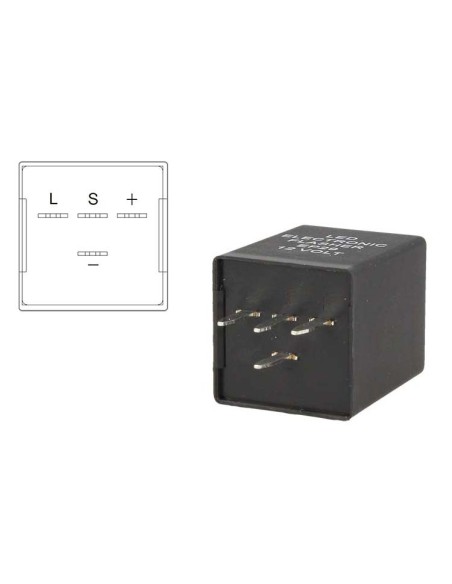 Flasher Led Lampeggiatore Rele Relay 4 Pin EP29 12V Per Frecce Led Universale