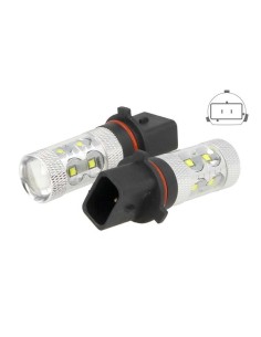 Lampada Led P13W PG18.5d-1 50W 12V 24V Bianco Per Luci Diurne Fendinebbia Audi A4 Q5 Q5 Chevrolet Hyundai Kia