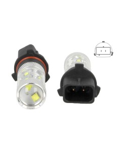 Lampada Led P13W PG18.5d-1 50W 12V 24V Bianco Per Luci Diurne Fendinebbia Audi A4 Q5 Q5 Chevrolet Hyundai Kia 2