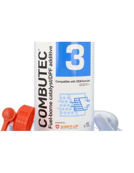 WARM UP COMBUTEC 3 CBT3-1 Cerina Additivo FBC OEM Per FAP Compatibile con Eolys Powerflex 1 Litro