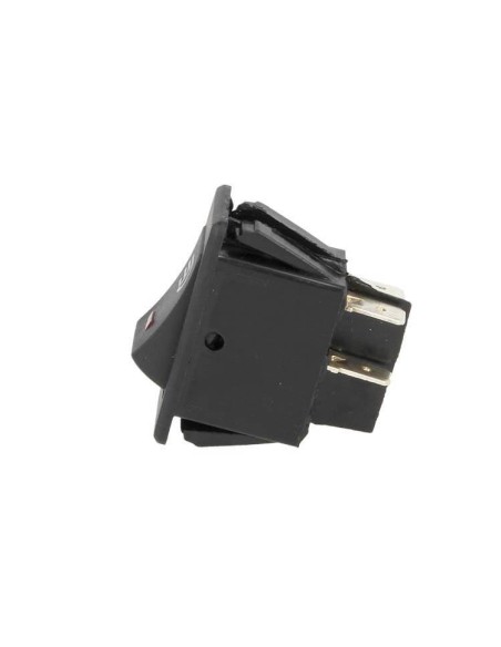 4 PZ Interruttore Bilanciere Quadrato On Off Push Button Switch 4 Pin Con Indicatore Led Spia Rosso 12V Auto Barca Foro 20X28mm