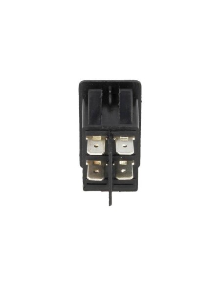 4 PZ Interruttore Bilanciere Quadrato On Off Push Button Switch 4 Pin Con Indicatore Led Spia Rosso 12V Auto Barca Foro 20X28mm