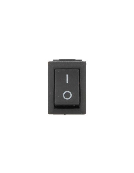 4 PZ Interruttore Pulsante Bilanciere Quadrato Bipolare 12V Push Button Switch 2 Pin Auto Barca Foro 12X19mm