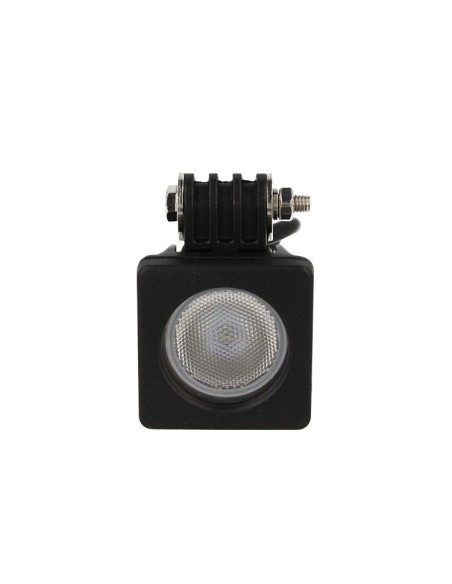 Fanale Quadrato Luci Diurne A Led Work Light Faro Da Lavoro 12V 24V Cob 10W Cree IP67 Bianco